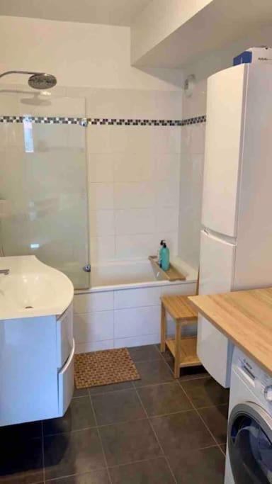 Grand Appt Proche Paris Parking Apartman Aubervilliers Kültér fotó
