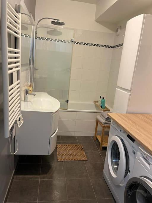 Grand Appt Proche Paris Parking Apartman Aubervilliers Kültér fotó