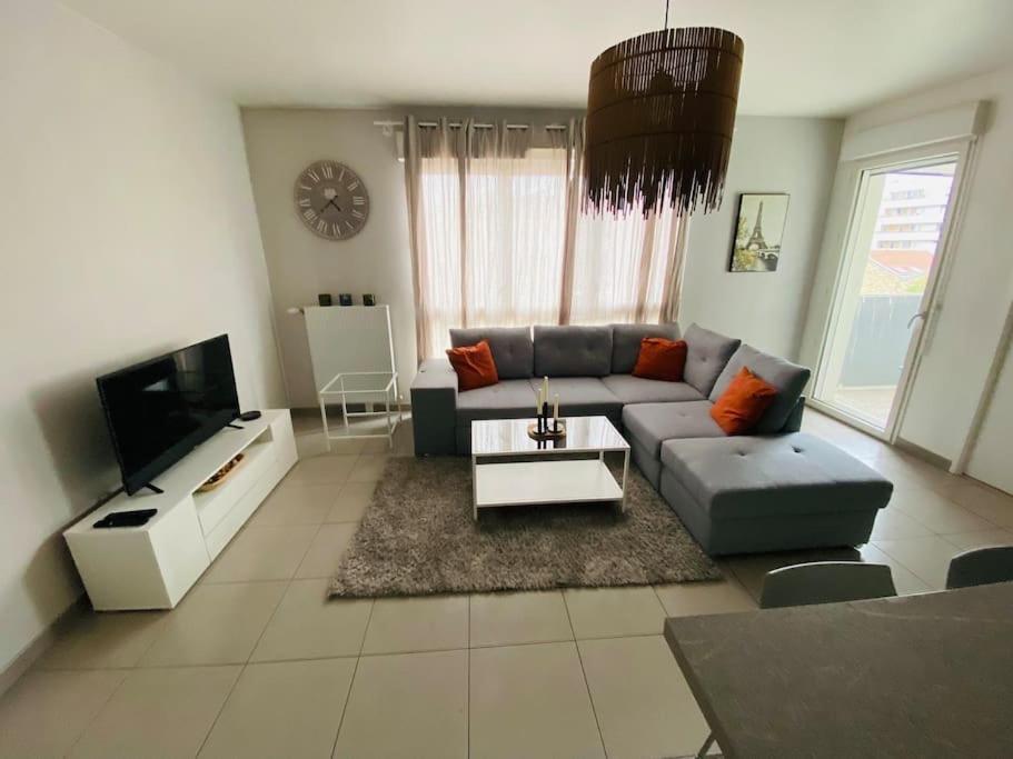 Grand Appt Proche Paris Parking Apartman Aubervilliers Kültér fotó