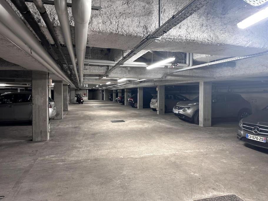 Grand Appt Proche Paris Parking Apartman Aubervilliers Kültér fotó